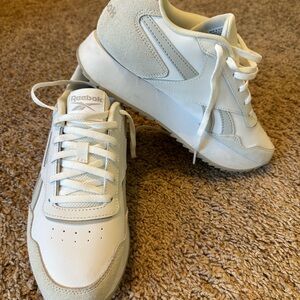 Reebok White Athletic Shoes